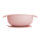 Set alimentación Rosa plato, bowl, babero y cuchara