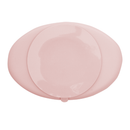 Set alimentación Rosa plato, bowl, babero y cuchara