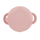 Set alimentación Rosa plato, bowl, babero y cuchara