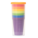 Set de 7 vasos