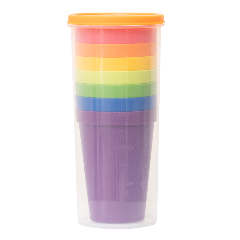 Set de 7 vasos