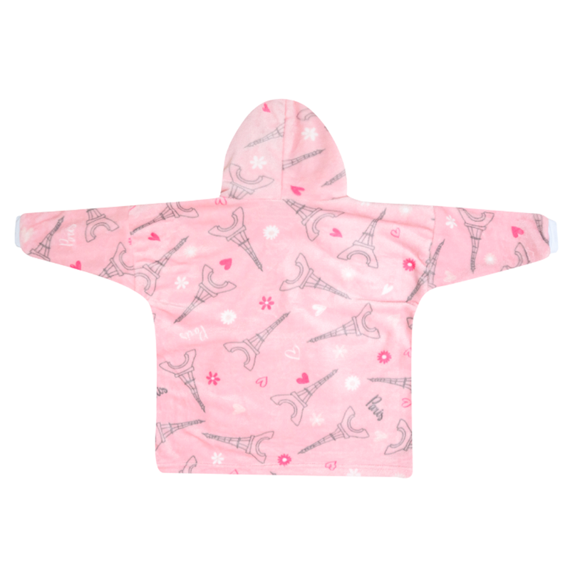 Sudadera cobija afelpada Paris 4-8 años
