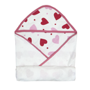 Toallita de baño para bebé unitalla Corazones