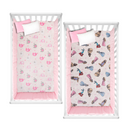 Set de 2 Cobertor ligero cunero Elefantitas & Disney Princess