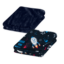 Set Frazadas Galaxy & Azul