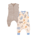 Set Saquito para dormir Junglita & Velvet Greige