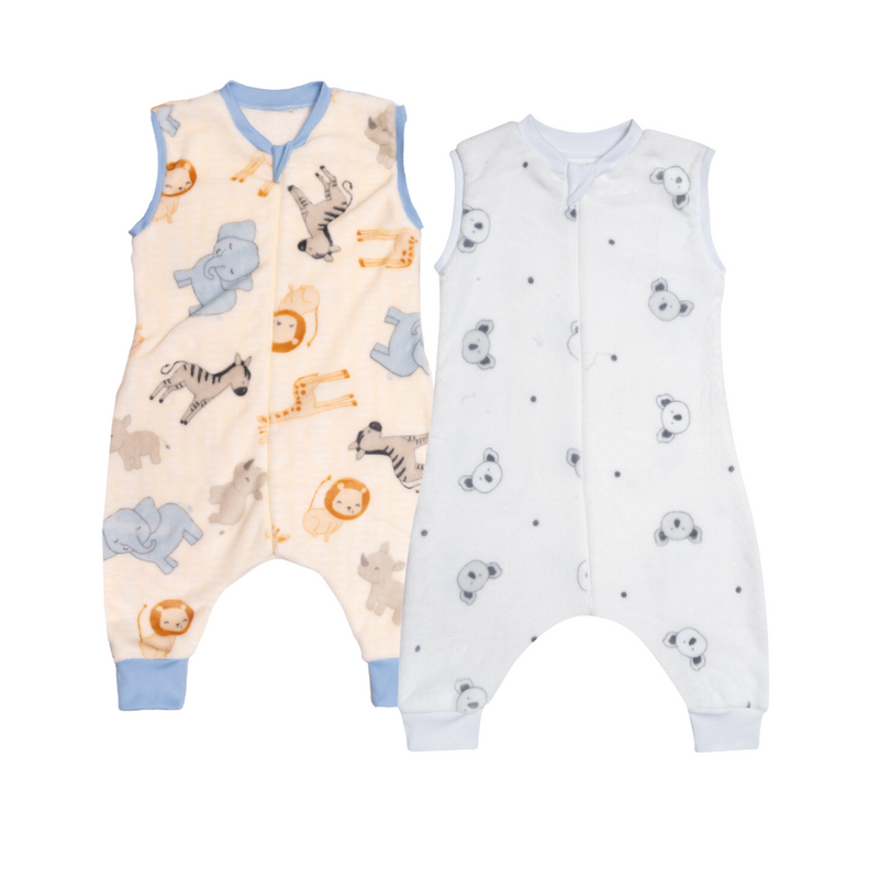 Set 2 Baby Sleepings saquito para dormir Junglita & Koala