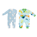 Set Pijamitas (mameluco) Dinos & Elephant