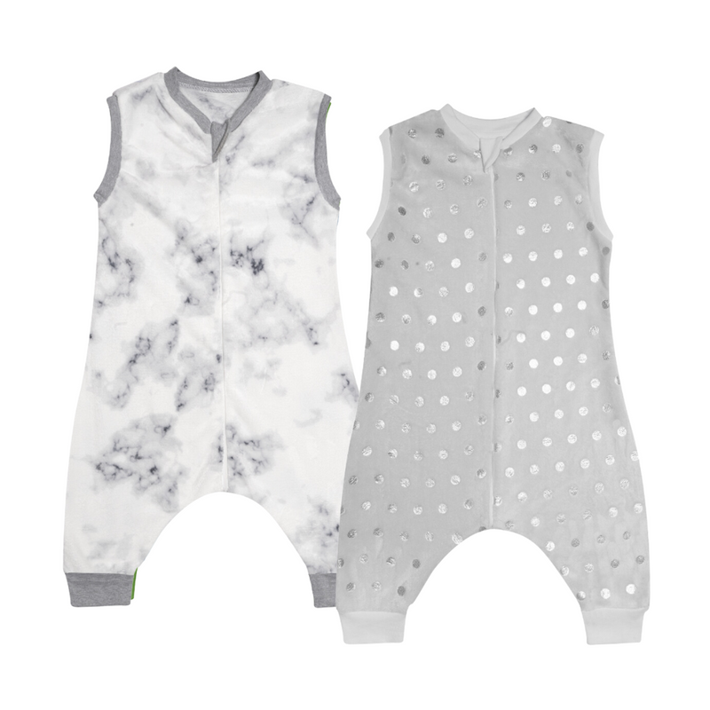 Set 2 Baby Sleepings saquito para dormir Glam & Silver