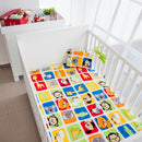 Sábana invernal microfibra para cuna Mascotitas