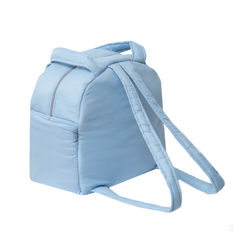 Pañalera backpack y bolsa Baby blue