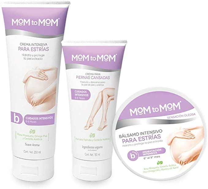 Crema Intensiva para Estrías en el Embarazo MOMtoMOM