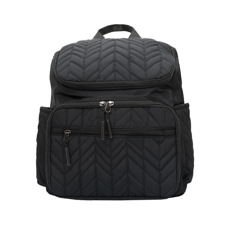 Pañalera backpack multifuncional Chic Negra