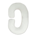 Almohada cuerpo completo forma embarazo y maternidad forma C Blanca