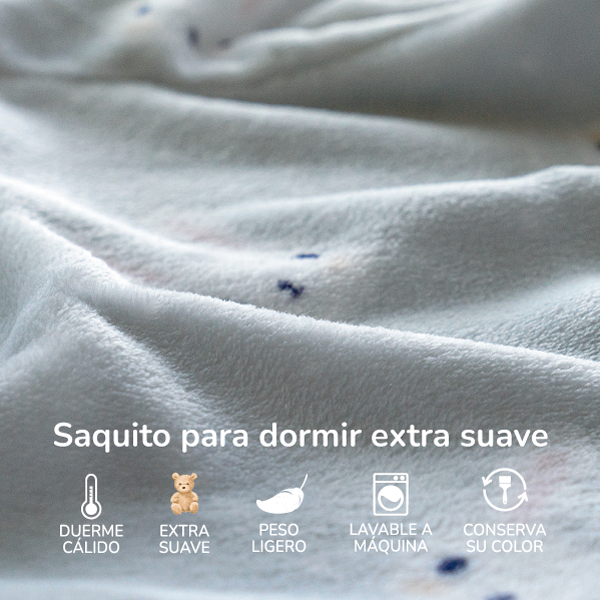 Baby sleeping saquito para dormir microfibra ultrasuave Bunny