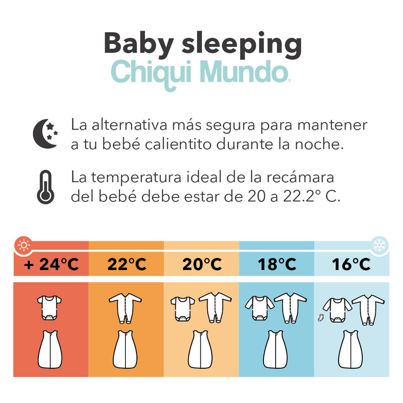 Baby sleeping saquito para dormir microfibra ultrasuave Arcoíris