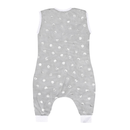 Baby sleeping saquito para dormir microfibra ultrasuave Silver