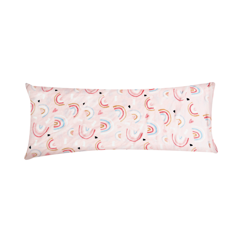 Body pillow infantil almohada cuerpo completo supersoft Arcoíris