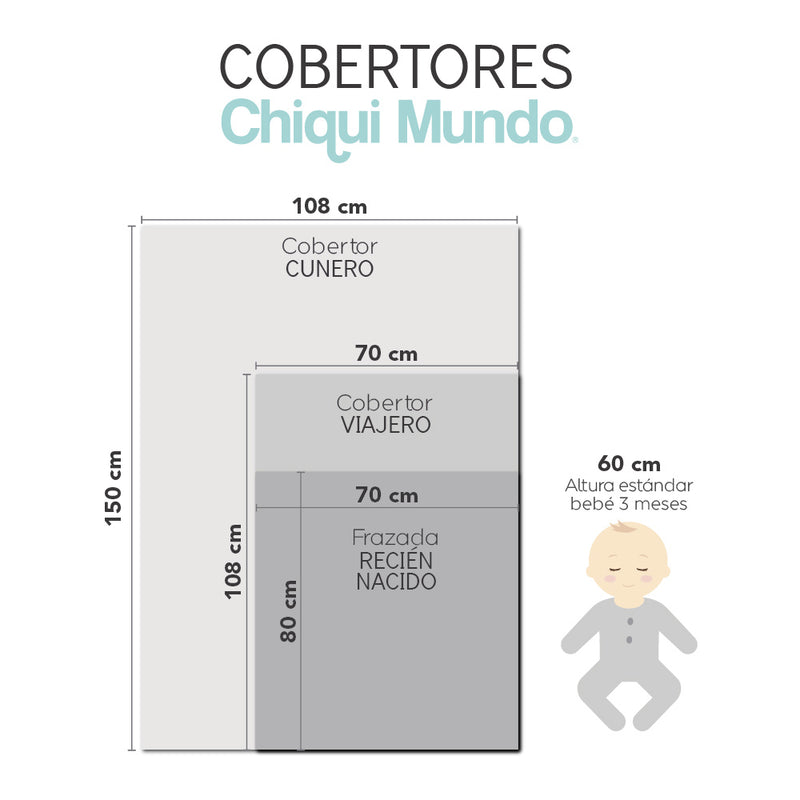 Cobertor ligero ultrasuave de microfibra Mi Osita