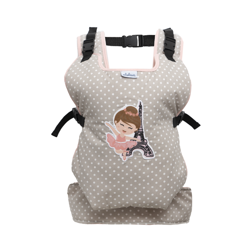 Cangurera portabebé ergonómica 0-9m Baby Paris