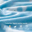 Cobertor ligero ultrasuave de microfibra Elephant