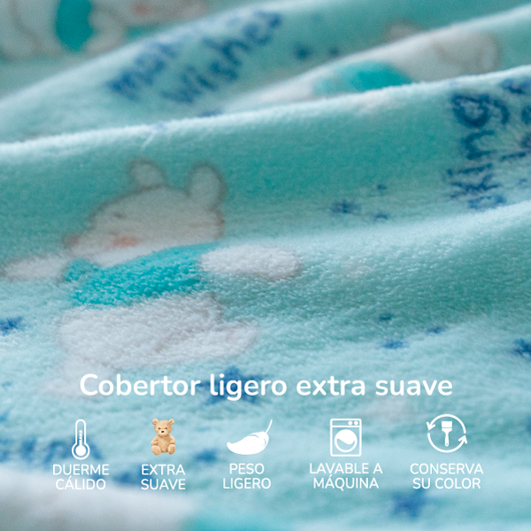 Cobertor ligero ultrasuave de microfibra Pooh soñador