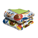 Cobertor cuna doble vista microfibra Alaska Friends