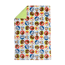 Cobertor cuna doble vista microfibra Alaska Friends