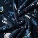 Cobertor cuna doble vista microfibra Alaska Galaxy