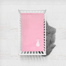 Cobertor microfibra bordado Conejita