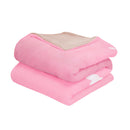 Cobertor microfibra bordado Conejita