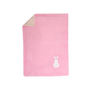 Cobertor microfibra bordado Conejita