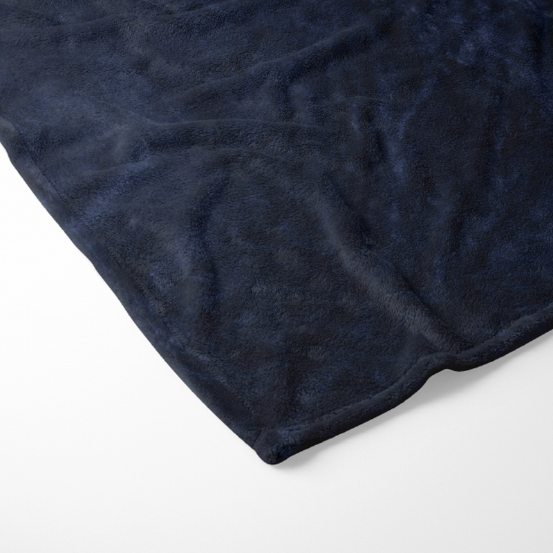 Cobertor ultrasuave ligero de microfibra Azul