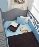 Cobertor bordado Blue Safari