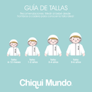 Chamarrita microfibra doble vista Arcoíris