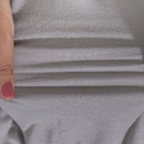 Juego de sábanas de camiseta para cuna Gris