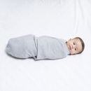 Manta envolvente swaddle para bebé Gris