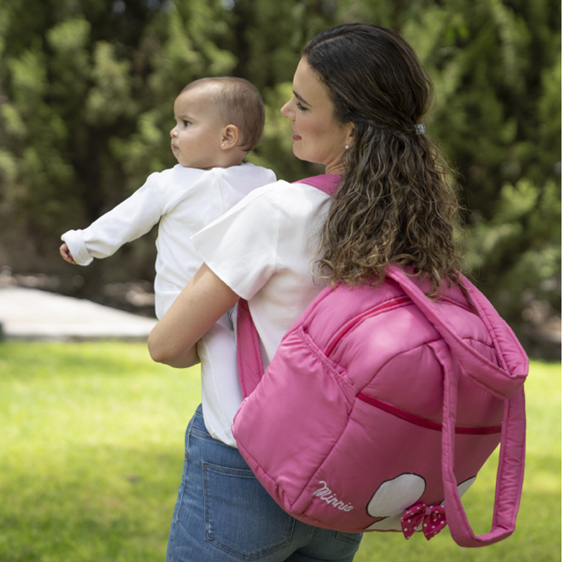 Panalera backpack y bolsa Minnie