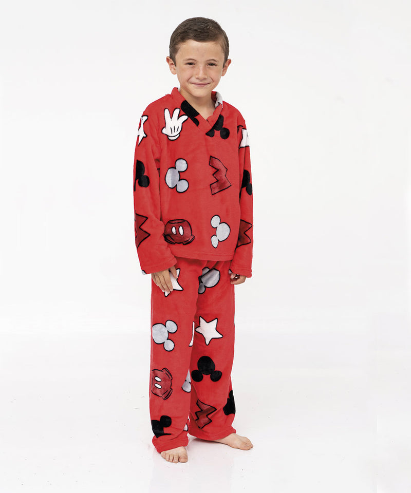 Pijama ultrasuave de microfibra para niño (2 piezas) Mickey
