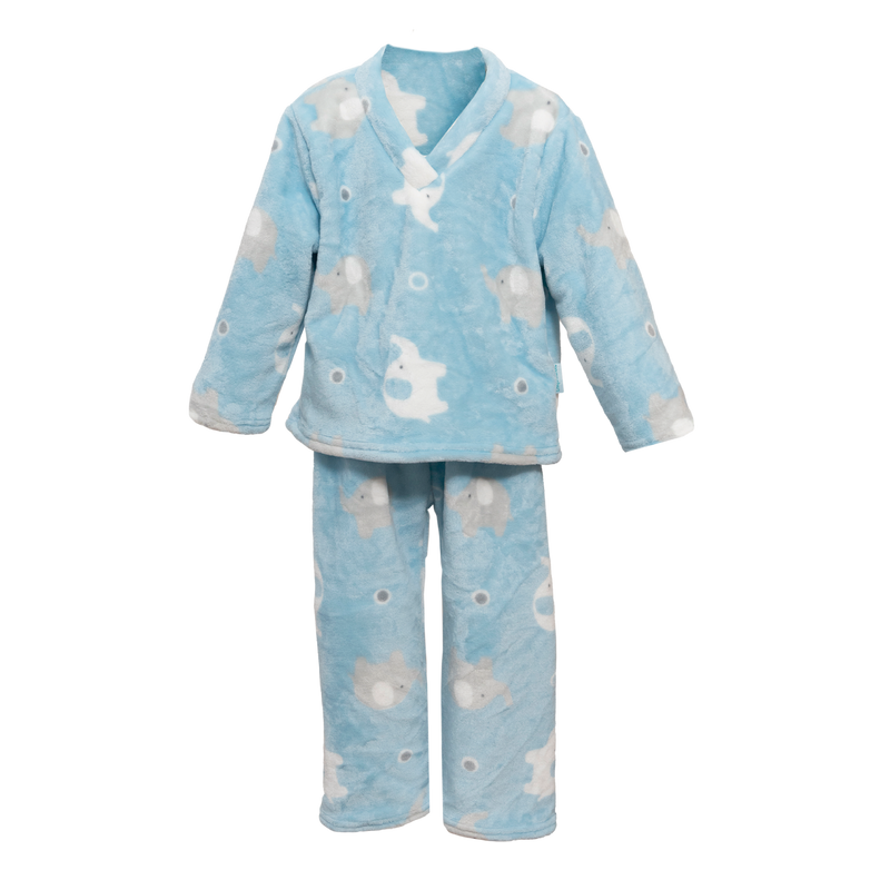Pijama ultrasuave de microfibra para niño (2 piezas) Elephant