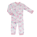 Pijamita ultrasuave de microfibra para bebé (mameluco) Mariposas