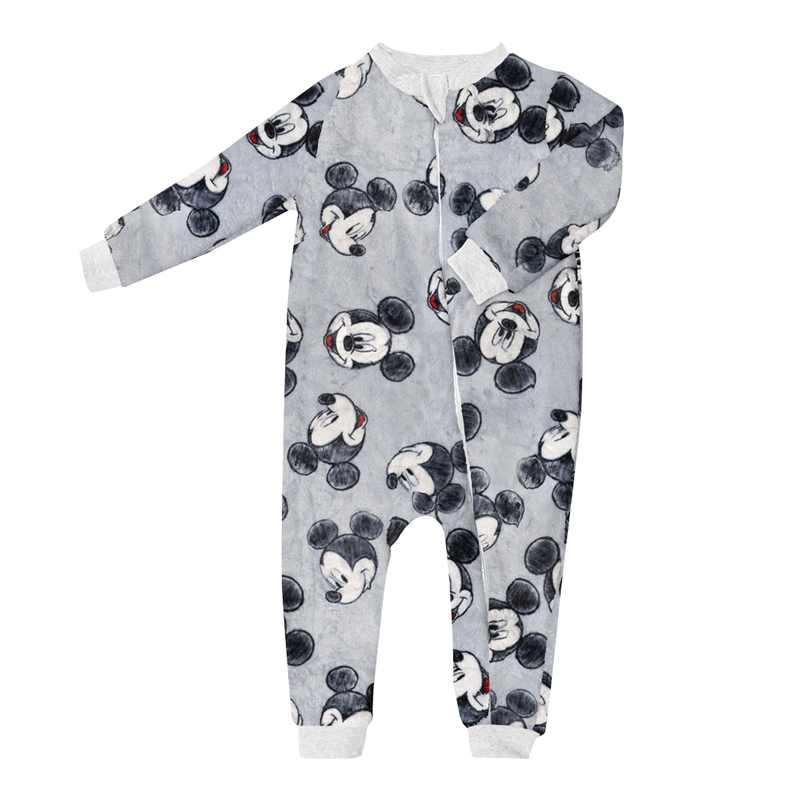 Pijamita ultrasuave de microfibra para bebé (mameluco) Classic Mickey