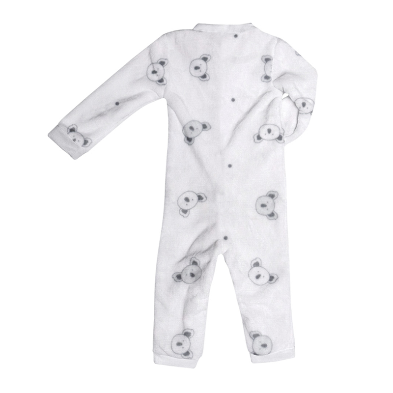 Pijama ultrasuave de microfibra para bebé (mameluco) Koala
