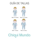 Pijama ultrasuave de microfibra para niño (2 piezas) Elephant