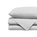 Juego de sábanas de camiseta 3 piezas individual Gris