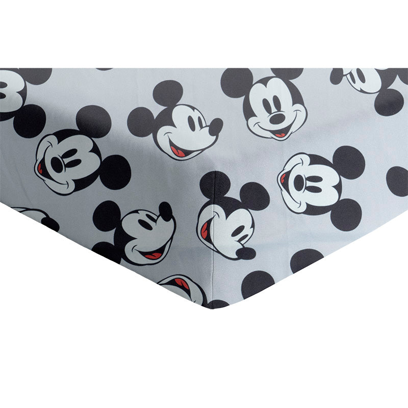 Juego de sábanas para cuna ultrasoft microfibra 3 piezas Classic Mickey