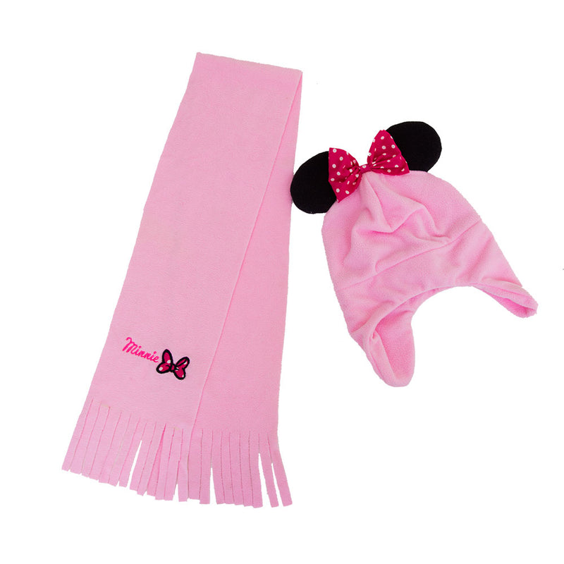 Set gorrito y bufanda Minnie