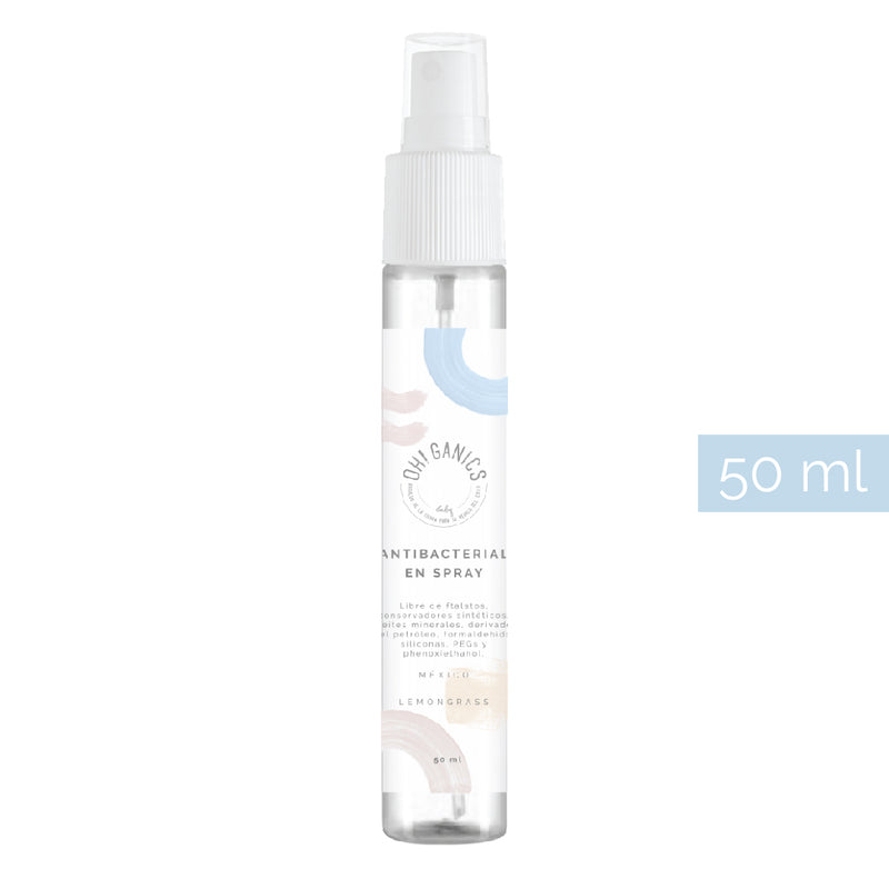 Antibacterial en spray aroma Lemongrass 50 ml OH!GANICS