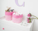 Set de cestos Rosa