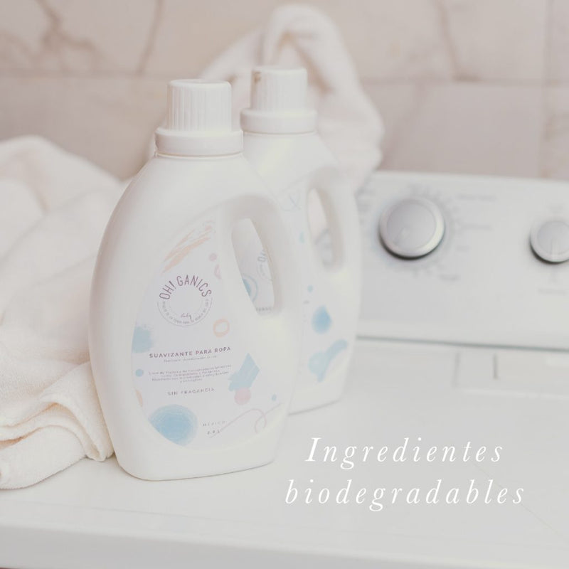 Suavizante de telas biodegradable natural OH!GANICS